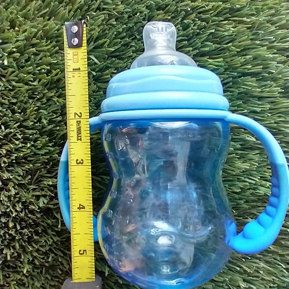 Nuby 8oz Sippy Cups 2pk Green/Blue - Picture 5 of 8